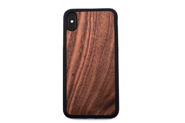 Äkta trä iPhone x skal