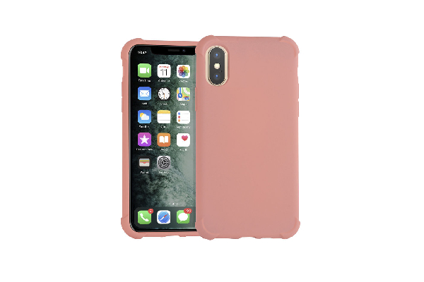 Silikon iPhone Xs Max Skal - Rosa