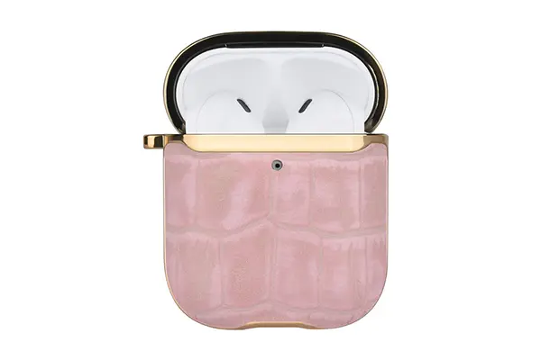 UNIQ Accessory AirPods 2 skal- Croco - Rosa