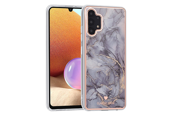 UNIQ Classic Samsung Galaxy A32 4G Skal - Marmorgrå
